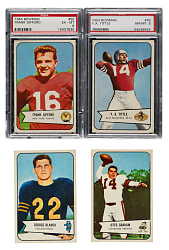 1954 Bowman Football Complete Set (128)