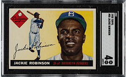 1955 Topps #50 Jackie Robinson SGC VG/EX 4