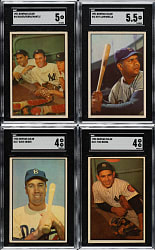 1953 Bowman Color Near-Complete Set (128/160)
