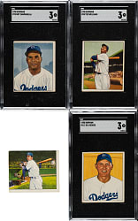 1950 Bowman Collection (108) Including Williams, Campanella, and Hodges