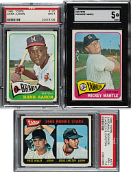 1965 Topps Complete Set (598) Including 116 PSA- and SGC-Graded Cards