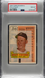 1966 Topps Third Series Unopened Cello Pack PSA NM-MT 8