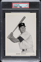 1951 Wheaties Premium Photos #G Mickey Mantle PSA VG-EX 4