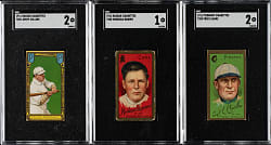 1911 T205 Gold Border Partial Master Set (144/221) Plus 66 Duplicates