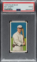 1909-1911 T206 White Border Bill O'Hara St. Louis Variation PSA GOOD 2