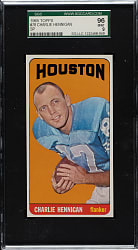 1965 Topps Football #78 Charlie Hennigan SGC MINT 96 - 1 of 1 - Highest Graded!