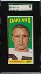 1965 Topps Football #144 Bob Mischak SGC MINT 96 - 1 of 1 - Highest Graded!