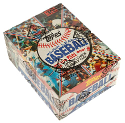 1981 Topps Unopened Wax Box (36 Packs) - BBCE