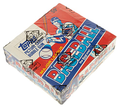 1985 Topps Unopened Cello Box (24 Packs) - BBCE - From a Sealed Case (FASC)