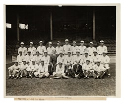 1931 American League Champion Philadelphia Athletics Original News Photograph PSA/DNA Type I