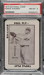 1913 WG5 National Game Honus Wagner PSA NM-MT 8