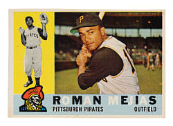 1960 Topps #2 Roman Mejias Unissued Color Variation