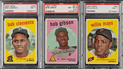 1959 Topps Complete Set (572) Including 330 PSA-, SGC-, and BVG-Graded Cards