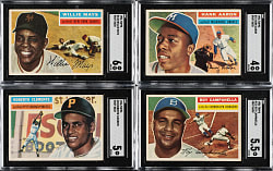 1956 Topps Complete Set (340) Plus Two Checklists
