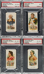 1889 N222 Kinney Bros. "Leaders" Complete Set (25): #7 PSA Set Registry (5.48 GPA)