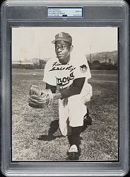 Satchel Paige Signed Photograph PSA/DNA MINT 9