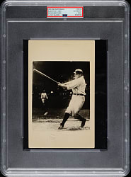 Circa 1950s Babe Ruth in 1920 Vintage Brown Brothers Photograph PSA/DNA Type IV - First Season as a Yankee