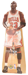 1996 and 1997 Upper Deck Michael Jordan and Wayne Gretzky Stand-Up Store Display Pair