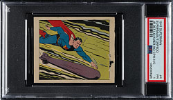 1941 Saylor's Bread "Superman - Junior Defense League of America" #4 Superman and the Torpedo PSA POOR 1