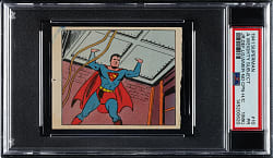 1941 Saylor's Bread "Superman - Junior Defense League of America" #10 A Weighty Subject PSA POOR 1 (MK)