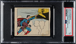 1941 Saylor's Bread "Superman - Junior Defense League of America" #12 Death from the Sky PSA POOR 1