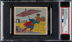 1941 Saylor's Bread "Superman - Junior Defense League of America" #13 Superman Averts Navy Sabotage PSA POOR 1