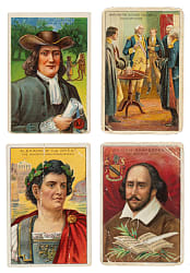 1911-1912 T70 Misc. Brand "Historical Events Series" and T68 Royal Bengals "Heroes/Men of History" Collection (145)