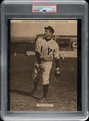 1909-1913 M101-2 Sporting News Supplements Christy Mathewson PSA GOOD+ 2.5