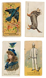 1880s Allen & Ginter, Duke, Goodwin, Kimball, and Kinney Nonsport Tobacco-Card Collection (526)