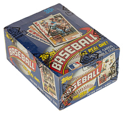 1984 Topps Unopened Wax Box (36 Packs) - BBCE