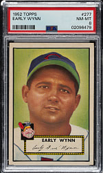 1952 Topps #277 Early Wynn PSA NM-MT 8