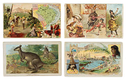 Nineteenth-Century "K" Arbuckle Coffee Trade Cards Collection (423)