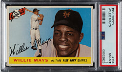 1955 Topps #194 Willie Mays PSA NM-MT 8