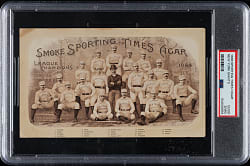 1888 Sporting Times New York Giants Cigar Card PSA GOOD 2 (MK)