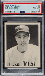 1939 R334 Play Ball #26 Joe DiMaggio PSA NM-MT 8