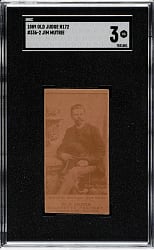 1889 N172 Old Judge Jim Mutrie (Manager) SGC VG 3