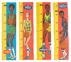1969-1970 Topps Basketball Rulers Complete Set (23)