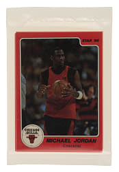 1986-1987 Star Company Basketball Michael Jordan Factory-Sealed Unopened Bag