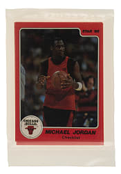 1986-1987 Star Company Basketball Michael Jordan Factory-Sealed Unopened Bag