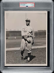 Circa 1920 Burleigh Grimes Original Paul Thompson Agency Photograph PSA/DNA Type I