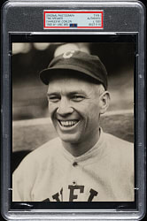 Circa 1920 Tris Speaker Original Charles Conlon Photograph PSA/DNA Type I - Image Used for 1920 W-UNC Card