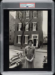 1960 Jacqueline Kennedy First Home Original Mark Shaw Photograph PSA/DNA Type I