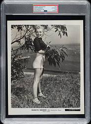 Circa 1950 Marilyn Monroe Westwood Village Original Bob Beerman Photograph PSA/DNA Type I