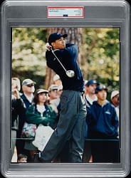Circa 2000s Tiger Woods Original Photograph PSA/DNA Type I