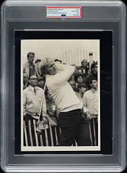 1972 Jack Nicklaus Original Press Association Photograph PSA/DNA Type I