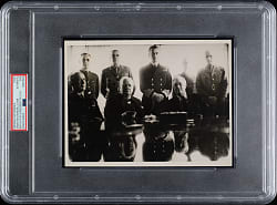 1943 Winston Churchill and Franklin D. Roosevelt Casablanca Conference World War II Original Photograph PSA/DNA Type I