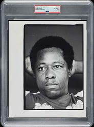 1973 Hank Aaron Original Herb Scharfman Photograph PSA/DNA Type I