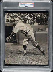 Circa 1919 Dutch Ruether World Series Game One Original Charles Conlon Photograph PSA/DNA Type I