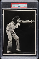 1976 Mick Jagger The Rolling Stones Original Syndication International Photograph PSA/DNA Type I