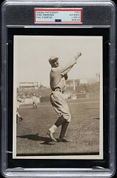 Circa 1909-1910 Heinie Zimmerman Original Paul Thompson Agency Photograph PSA/DNA Type I
